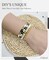 Bracelet Making Kit for Boys 3200Pcs, Clay Beads Bracelet Kit with Gold Beads and Gold Flower, Swift Friendship Beads Bracelet Kit for Bracelets Making